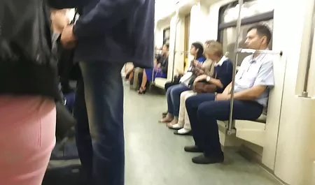 A red-haired chick practices a throat blow job