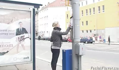 Sasha in a pink bathing suit gets fucked in the ass