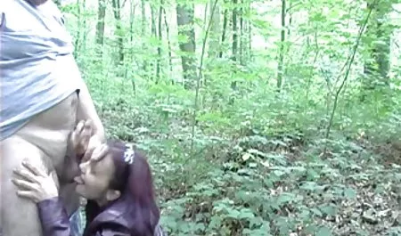 Teenage girl (18 years old) tasted a big hube and saddled his same