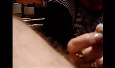 Brunette with huge breasts makes kuni