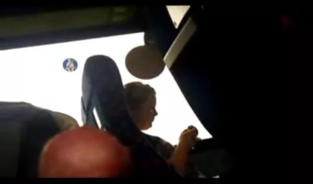 Buya Telka in pantyhose is being weighed on an expensive