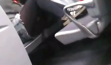 Long-haired male fucks blonde in stockings on her terrace