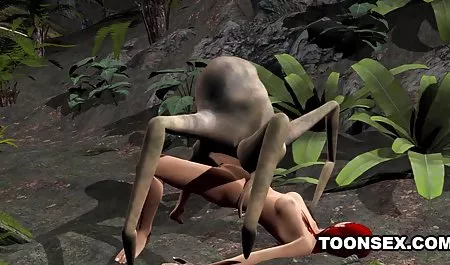 Sexy teenager vigorously on a leather couch