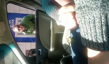 Chic naked tits behind which peeping young onanist