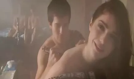 Car mechanic brutally banged brunette