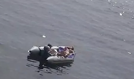 Sexy brunette gets banged with a bearded macho