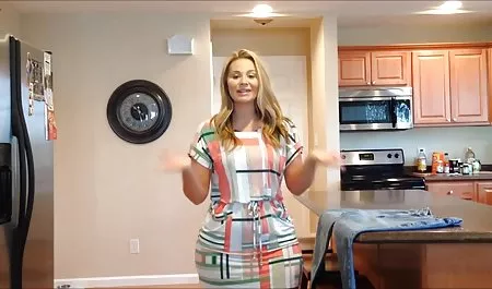 Busty nurse masturbates on cam