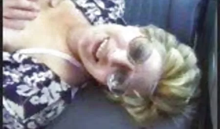Blonde girl smeared her beautiful body with oil