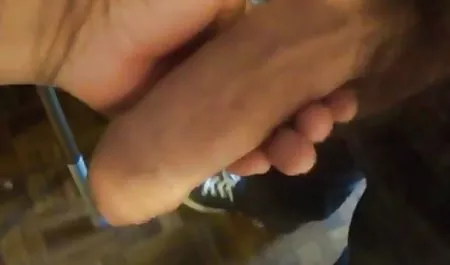 Skinny calf is a little elastic Popa