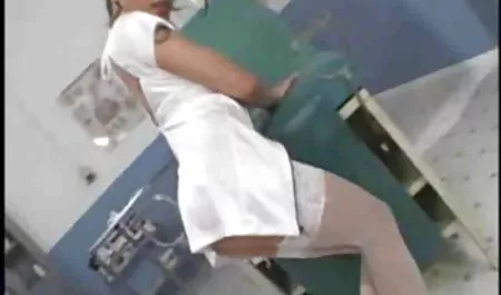 Beautiful brunette spent on casting in a condom