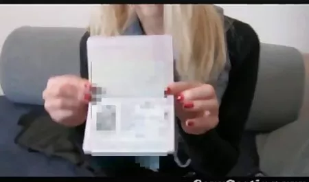 Trance with long hair onanates in private