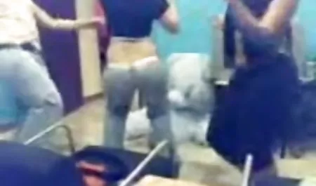 Tamara filmed white jeans and masturbates