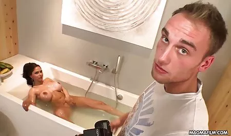 Pregnant daughter with small tikami masturbating dick father