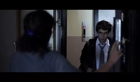 Wet model in white underwear