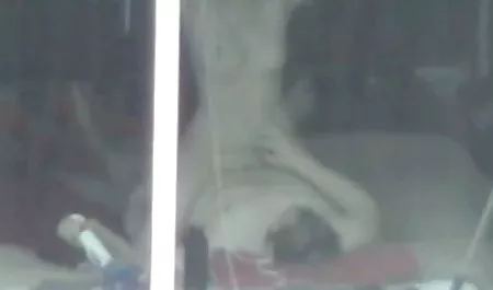 Straight bikini girl playing with hairy Kitty