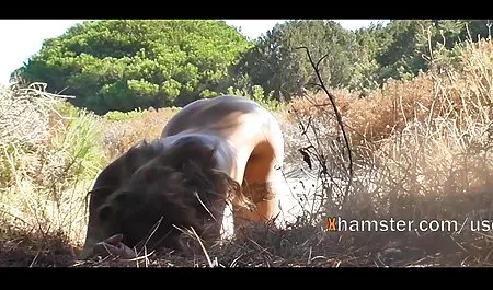 Mature looks like a tormented girl tied