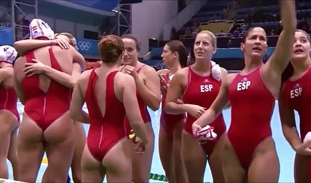 Naughty nurse in front of her son without panties