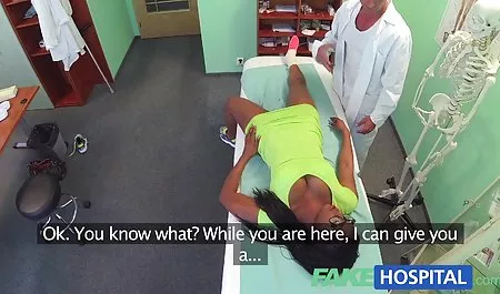 Blonde girl skillfully fingering hot penis lover