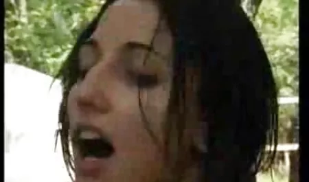 Elena Berkova takes two hooks at once in pussy