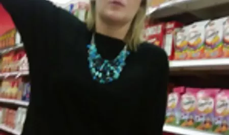 Erotic from cute brunette in stockings with garter