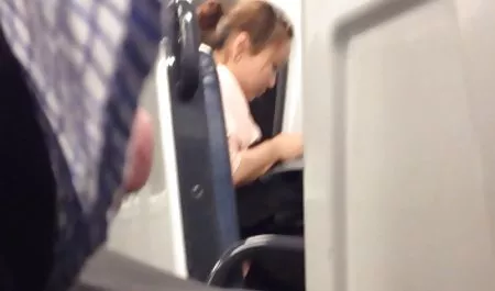 The man was pushing the doll to the sex casting.