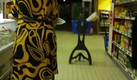 Cute shaman decided to get over with her old pal