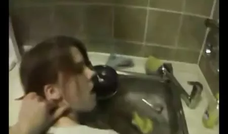 Two female lesbians humiliate each other during training in the hall