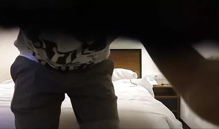 Naked babe sits on a jolt