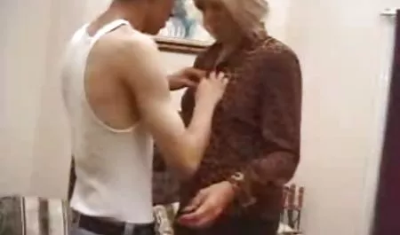 Green-haired female sucks guy's dick