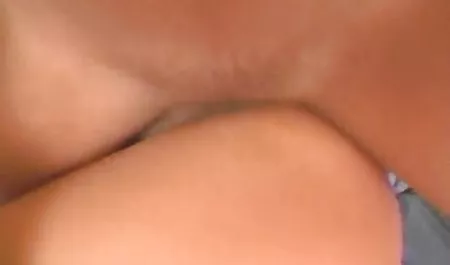 Brunette in stockings fascinated with pranks with vibrator