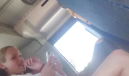 Blonde decided to fuck with the guy in the car