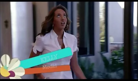 Chubby brunette gets banged by a mob of dudes