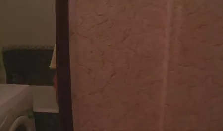 Calf Asian looks beautifully posing in stockings