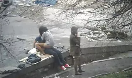 Man touches hairy pussy sleeping girl