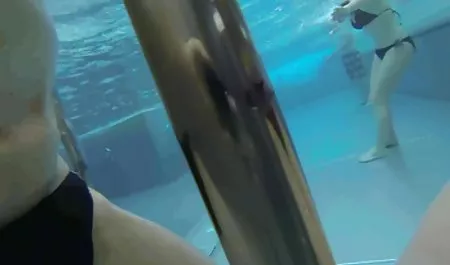 Girls with bare breasts dancing with the choreographer