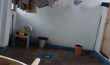 Hip homosexual caresses his penis