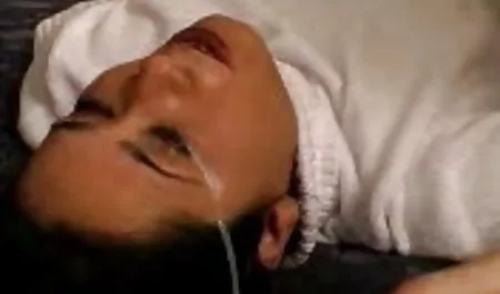 Naked chick walks through the woods and public places