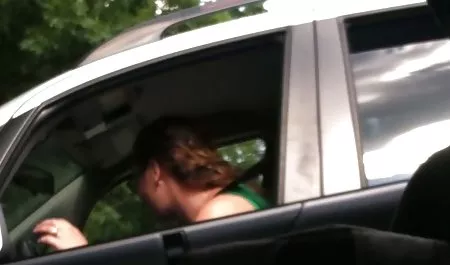 Gymnast tries different poses during the Anala